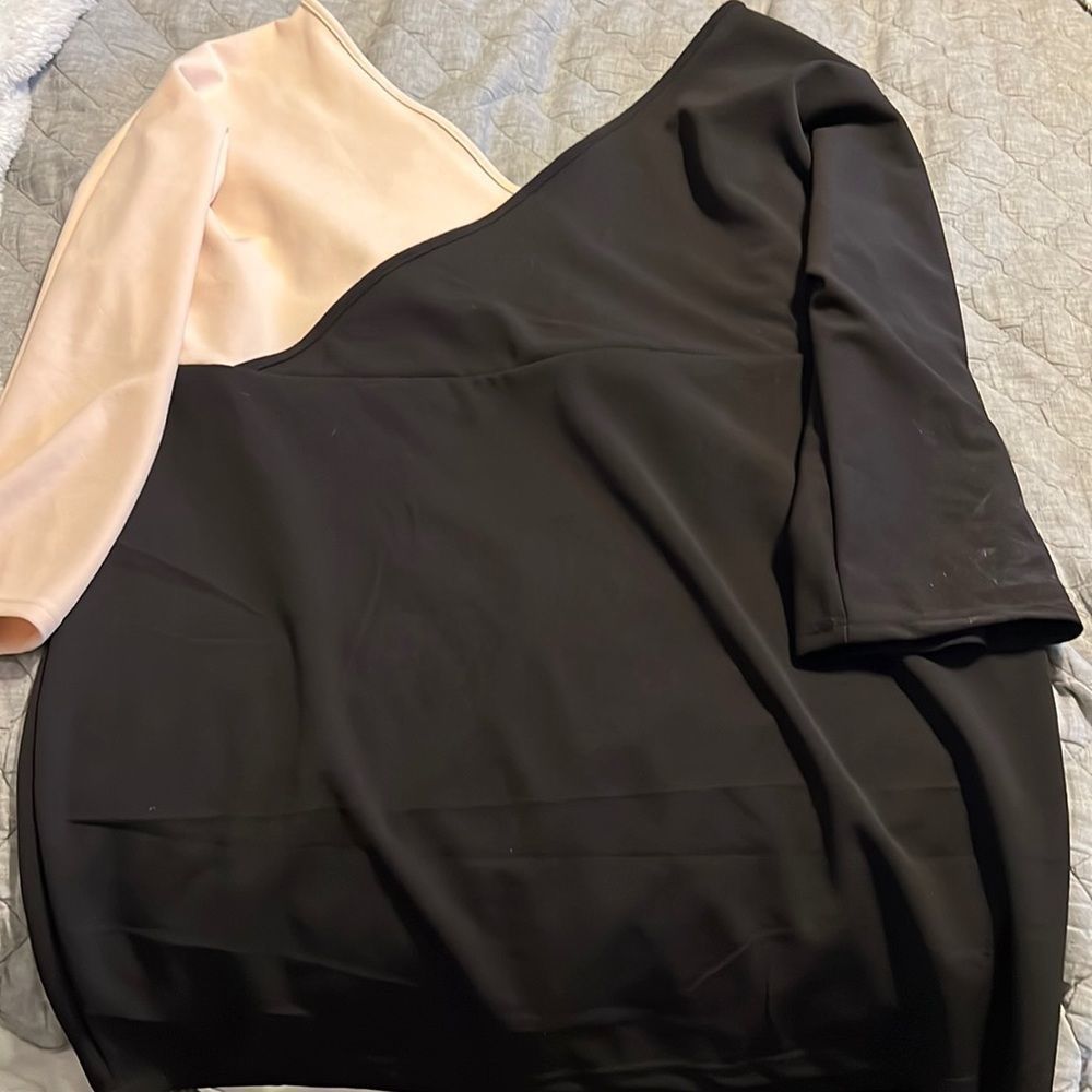 SHEIN Bodycon color block dress 4X